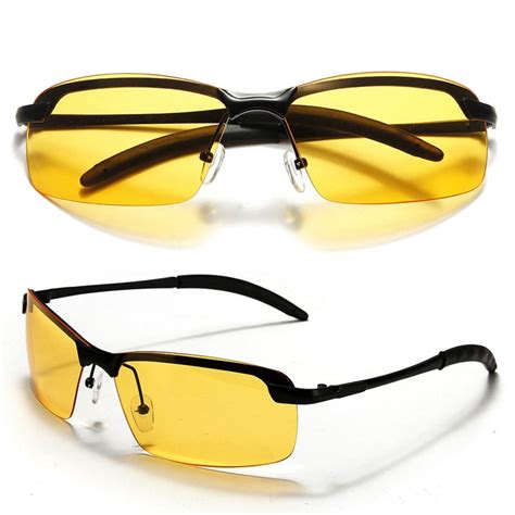 yellow lens polarized glasses.